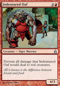 Indentured Oaf [Ravnica: City of Guilds] | Gaming Infinity