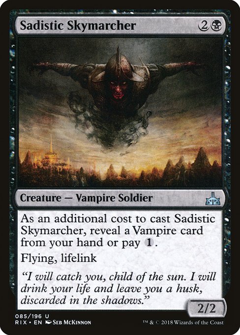 Sadistic Skymarcher [Rivals of Ixalan] | Gaming Infinity