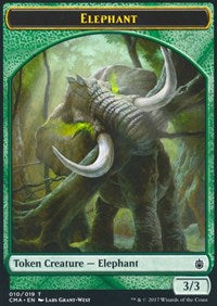 Elephant Token (010) [Commander Anthology Tokens] | Gaming Infinity