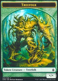 Treefolk Token (015) [Commander Anthology Tokens] | Gaming Infinity