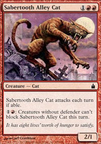 Sabertooth Alley Cat [Ravnica: City of Guilds] | Gaming Infinity