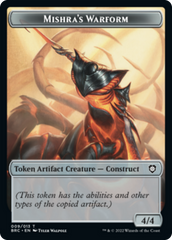 Mishra's Warform // Inkling Double-Sided Token [The Brothers' War Commander Tokens] | Gaming Infinity