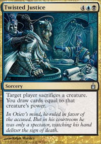 Twisted Justice [Ravnica: City of Guilds] | Gaming Infinity