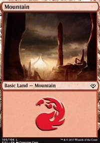 Mountain (105) [Archenemy: Nicol Bolas] | Gaming Infinity