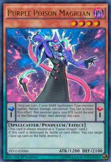 Purple Poison Magician [Pendulum Evolution] [PEVO-EN006] | Gaming Infinity