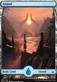 Island (186) - Full Art [Hour of Devastation] | Gaming Infinity