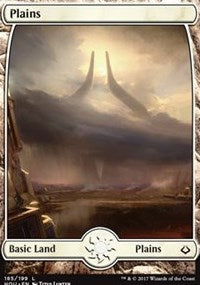 Plains (185) - Full Art [Hour of Devastation] | Gaming Infinity