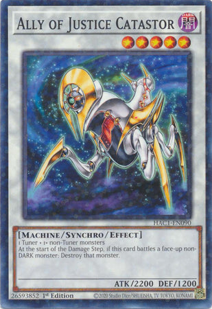Ally of Justice Catastor (Duel Terminal) [HAC1-EN090] Common | Gaming Infinity