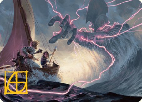 Hall of Storm Giants Art Card (Gold-Stamped Signature) [Dungeons & Dragons: Adventures in the Forgotten Realms Art Series] | Gaming Infinity