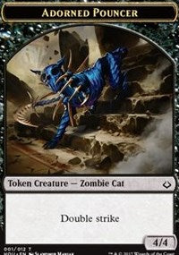 Adorned Pouncer Token [Hour of Devastation Tokens] | Gaming Infinity