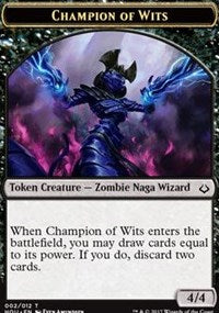 Champion of Wits Token [Hour of Devastation Tokens] | Gaming Infinity