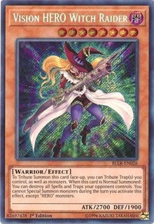 Vision HERO Witch Raider [Battles of Legend: Light's Revenge] [BLLR-EN026] | Gaming Infinity