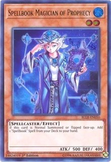 Spellbook Magician of Prophecy [Battles of Legend: Light's Revenge] [BLLR-EN050] | Gaming Infinity