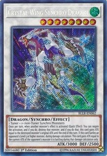 Crystal Wing Synchro Dragon [Battles of Legend: Light's Revenge] [BLLR-EN062] | Gaming Infinity