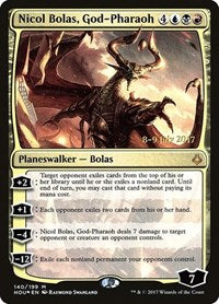 Nicol Bolas, God-Pharaoh [Hour of Devastation Promos] | Gaming Infinity