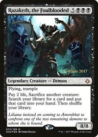 Razaketh, the Foulblooded [Hour of Devastation Promos] | Gaming Infinity