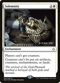 Solemnity [Hour of Devastation Promos] | Gaming Infinity