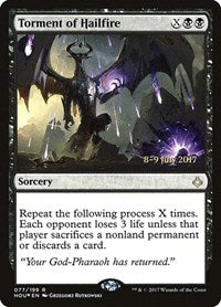 Torment of Hailfire [Hour of Devastation Promos] | Gaming Infinity