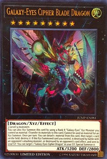 Galaxy-Eyes Cipher Blade Dragon [Shonen Jump Magazine Promos] [JUMP-EN081] | Gaming Infinity