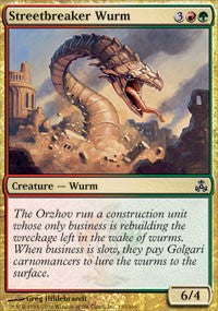 Streetbreaker Wurm [Guildpact] | Gaming Infinity