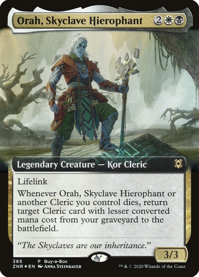 Orah, Skyclave Hierophant (Buy-A-Box) [Zendikar Rising] | Gaming Infinity