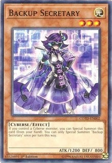 Backup Secretary [Code of the Duelist] [COTD-EN002] | Gaming Infinity