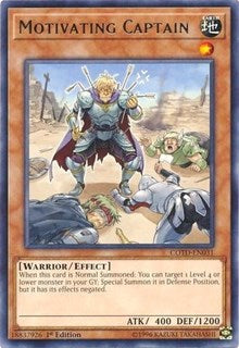 Motivating Captain [Code of the Duelist] [COTD-EN031] | Gaming Infinity