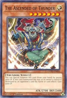 The Ascended of Thunder [Code of the Duelist] [COTD-EN036] | Gaming Infinity