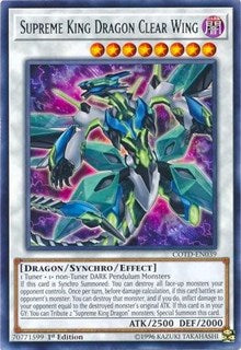 Supreme King Dragon Clear Wing [Code of the Duelist] [COTD-EN039] | Gaming Infinity