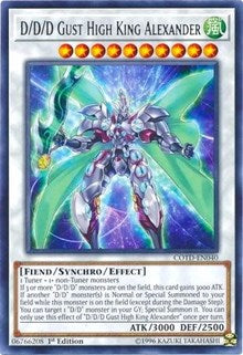 D/D/D Gust High King Alexander [Code of the Duelist] [COTD-EN040] | Gaming Infinity