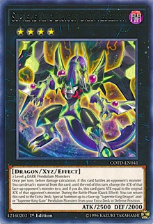 Supreme King Dragon Dark Rebellion [Code of the Duelist] [COTD-EN041] | Gaming Infinity