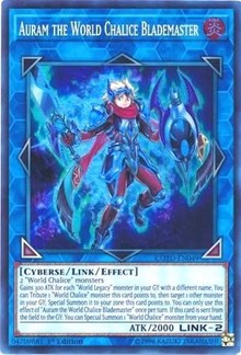 Auram the World Chalice Blademaster [Code of the Duelist] [COTD-EN049] | Gaming Infinity