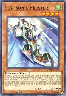 F.A. Sonic Meister [Code of the Duelist] [COTD-EN086] | Gaming Infinity