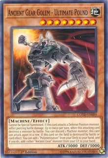 Ancient Gear Golem - Ultimate Pound [Code of the Duelist] [COTD-EN099] | Gaming Infinity