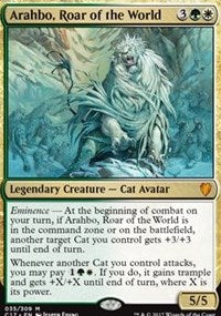 Arahbo, Roar of the World [Commander 2017] | Gaming Infinity