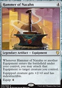 Hammer of Nazahn [Commander 2017] | Gaming Infinity