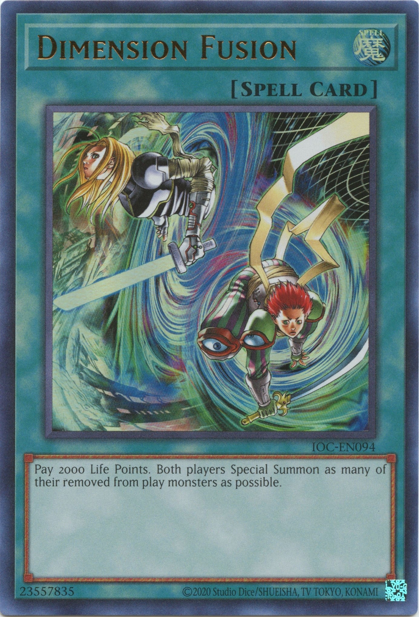 Dimension Fusion (25th Anniversary) [IOC-EN094] Ultra Rare | Gaming Infinity