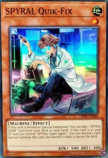 SPYRAL Quik-Fix [OTS Tournament Pack 5] [OP05-EN006] | Gaming Infinity