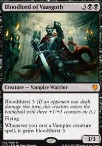 Bloodlord of Vaasgoth [Commander 2017] | Gaming Infinity