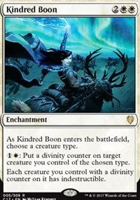 Kindred Boon [Commander 2017] | Gaming Infinity