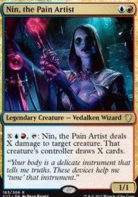 Nin, the Pain Artist [Commander 2017] | Gaming Infinity