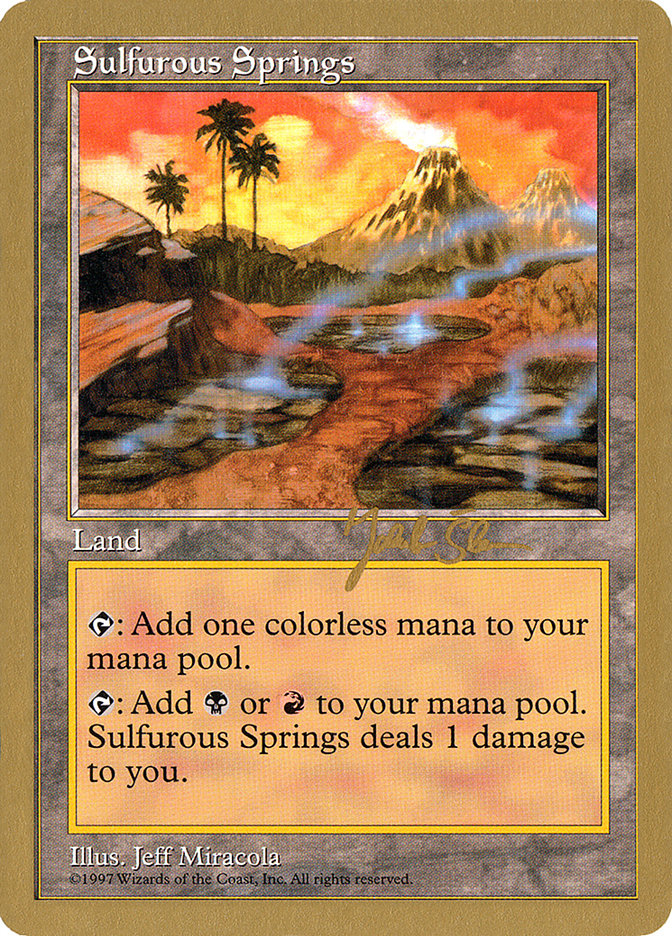 Sulfurous Springs (Jakub Slemr) [World Championship Decks 1997] | Gaming Infinity