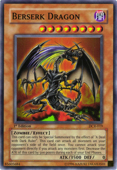 Berserk Dragon [DCR-019] Super Rare | Gaming Infinity