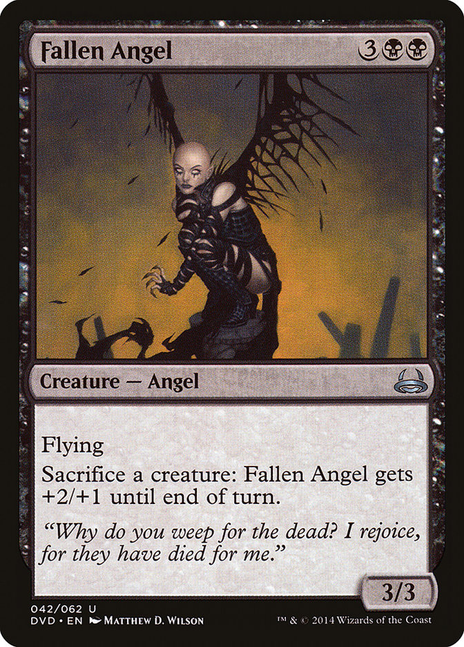 Fallen Angel (Divine vs. Demonic) [Duel Decks Anthology] | Gaming Infinity
