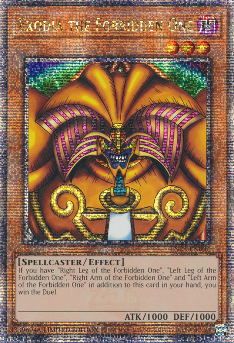 Exodia the Forbidden One [TN23-EN002] Quarter Century Secret Rare | Gaming Infinity