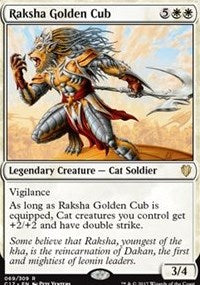 Raksha Golden Cub [Commander 2017] | Gaming Infinity