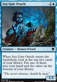 Sea Gate Oracle [Commander 2017] | Gaming Infinity