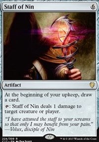Staff of Nin [Commander 2017] | Gaming Infinity