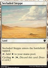 Secluded Steppe [Commander 2017] | Gaming Infinity