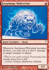 Karplusan Wolverine [Coldsnap] | Gaming Infinity